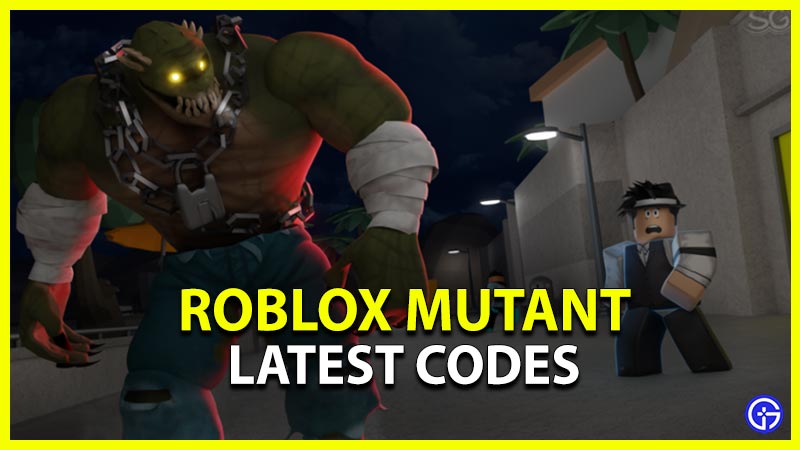 roblox mutant codes