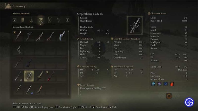 How To Get The Serpentbone Blade In Elden Ring - Gamer Tweak