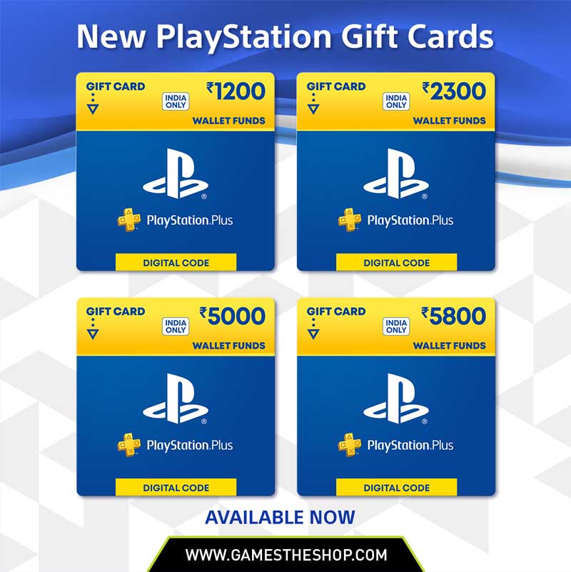 Sony PSN Gift Cards