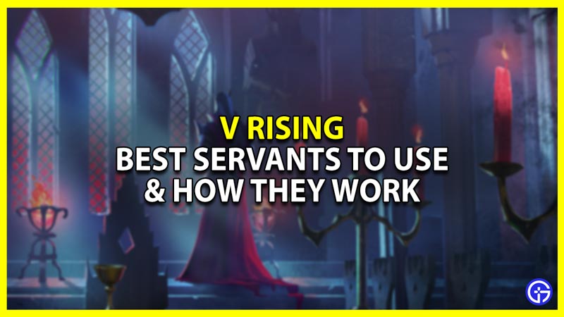 best servants to use in v rising and how they work