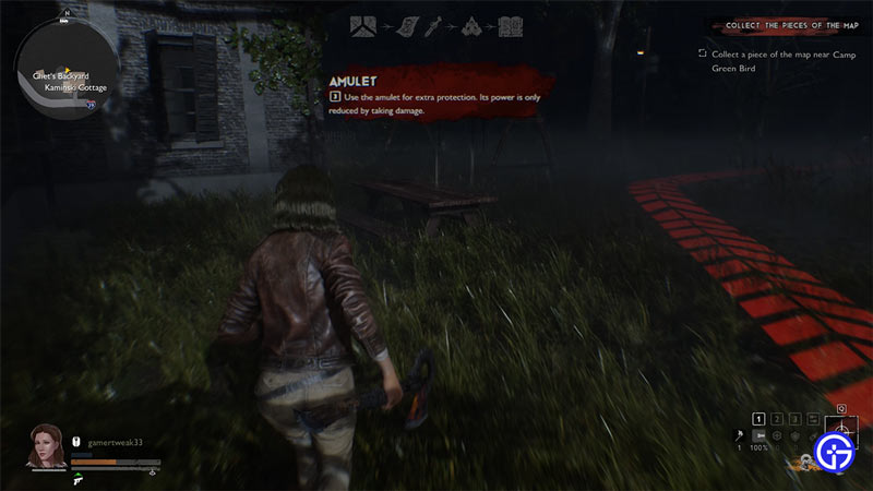 how to use amulets in evil dead the game