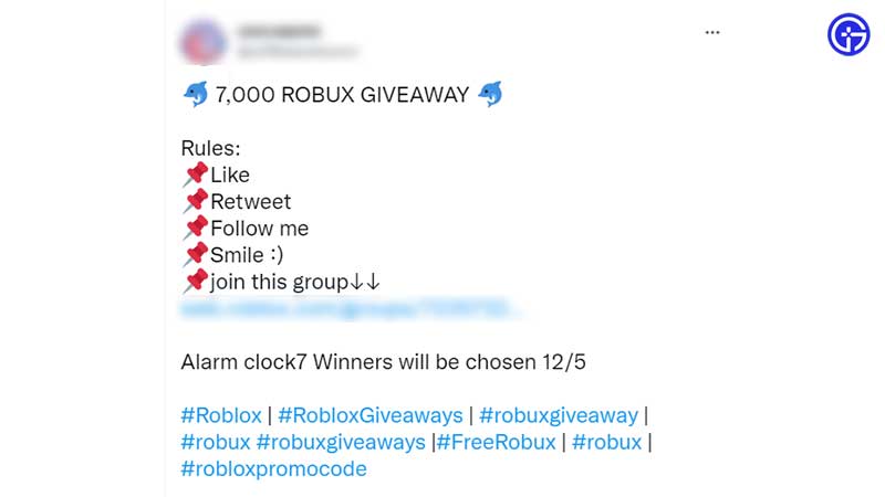 Can You Get 7000 Robux Via Twitter Giveaway? - Esajaelina