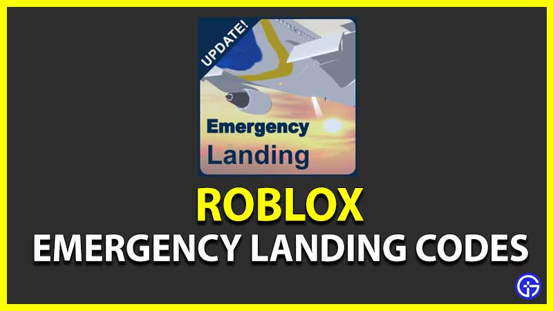 Emergency Landing Codes November 2022