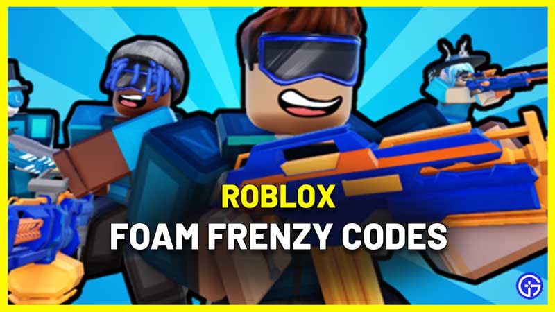 Foam Frenzy Codes Roblox