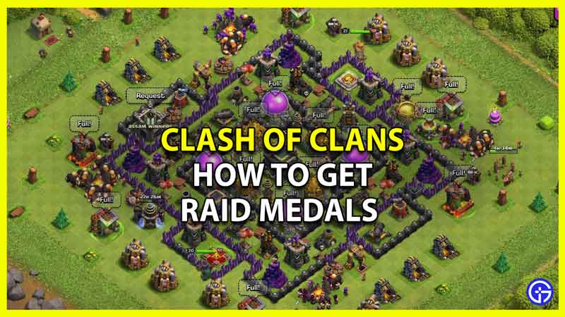 Get Raid Medals in Clash of Clans