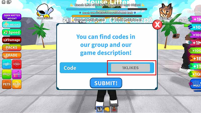 Roblox Get Strong Simulator Codes for December 2022: Free strength and gifts