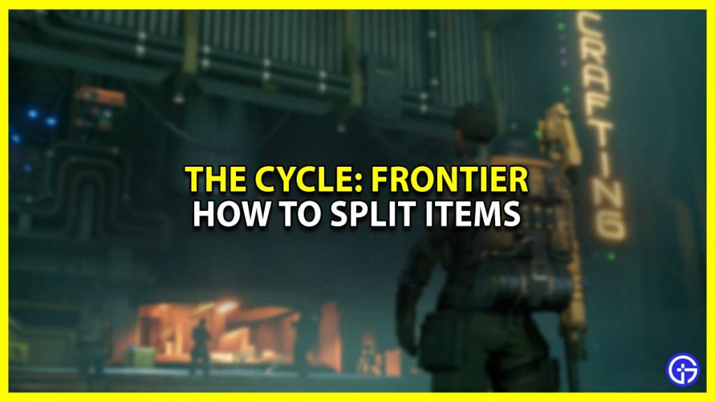 How to Split Items in The Cycle: Frontier