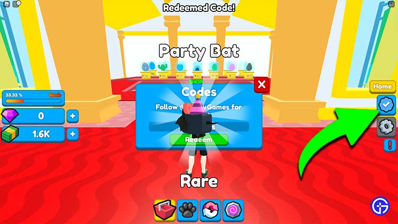 How to Redeem Codes in Roblox Meteor Simulator