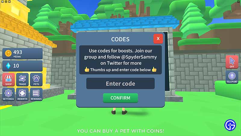 How to Redeem Codes in Roblox Mining Clicker Simulator