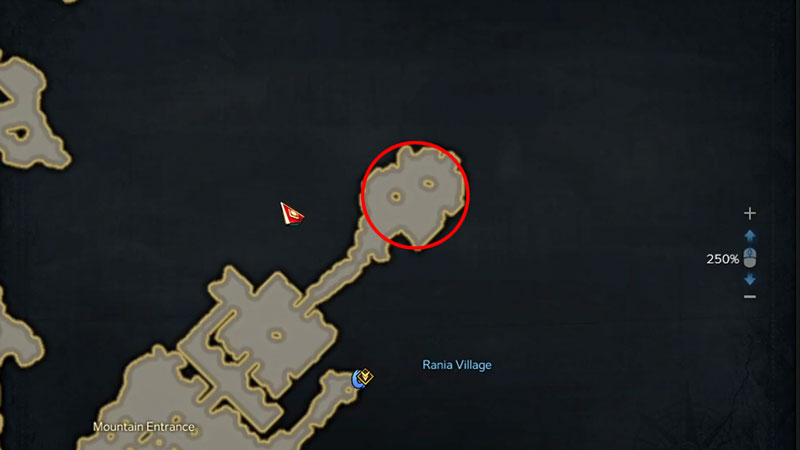Location of Boss Casrick in Lost Ark