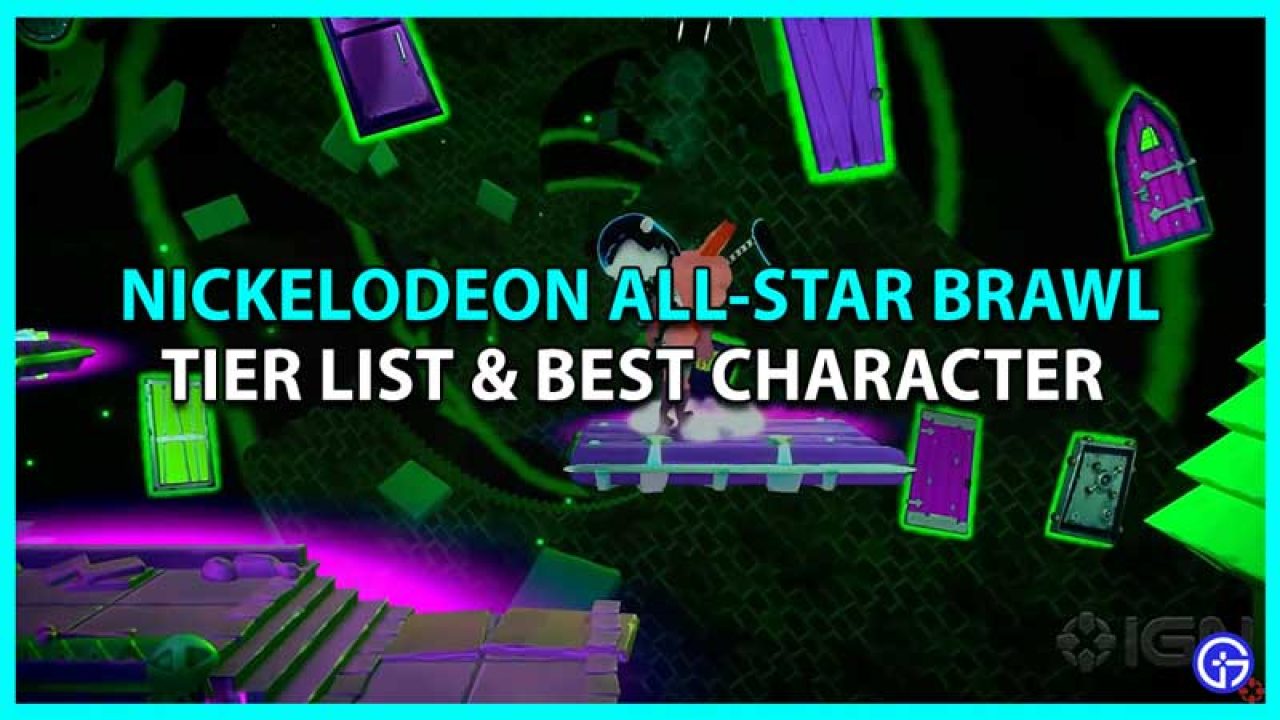 nickelodeon all star brawl tier list