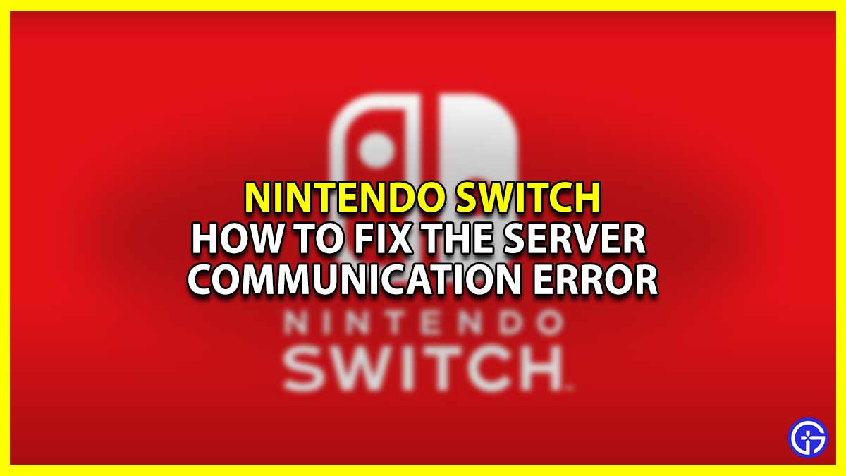 How To Fix The Server Communication Error