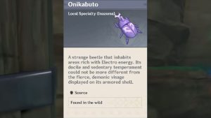 Onikabuto Beetle Best Farming Locations & Uses Genshin Impact