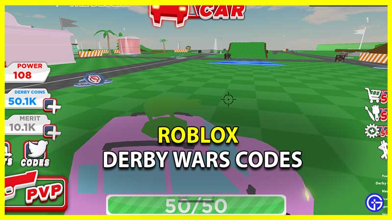 Roblox Derby Wars Codes to Redeem
