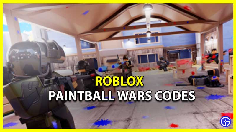 Roblox Paintball Wars Codes to Redeem