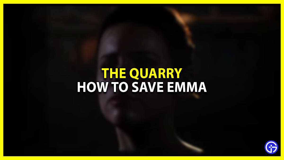The Quarry How To Save Emma