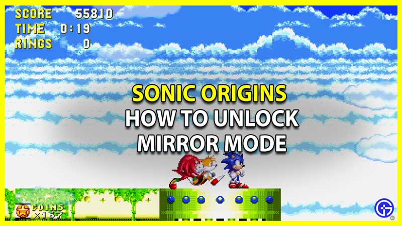 Unlock Mirror Mode Sonic Origins