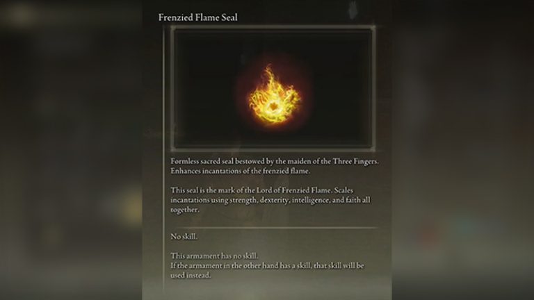 How To Get Use The Frenzied Flame Seal In Elden Ring Gamer Tweak   Where To Get The Frenzied Flame Seal 768x432 