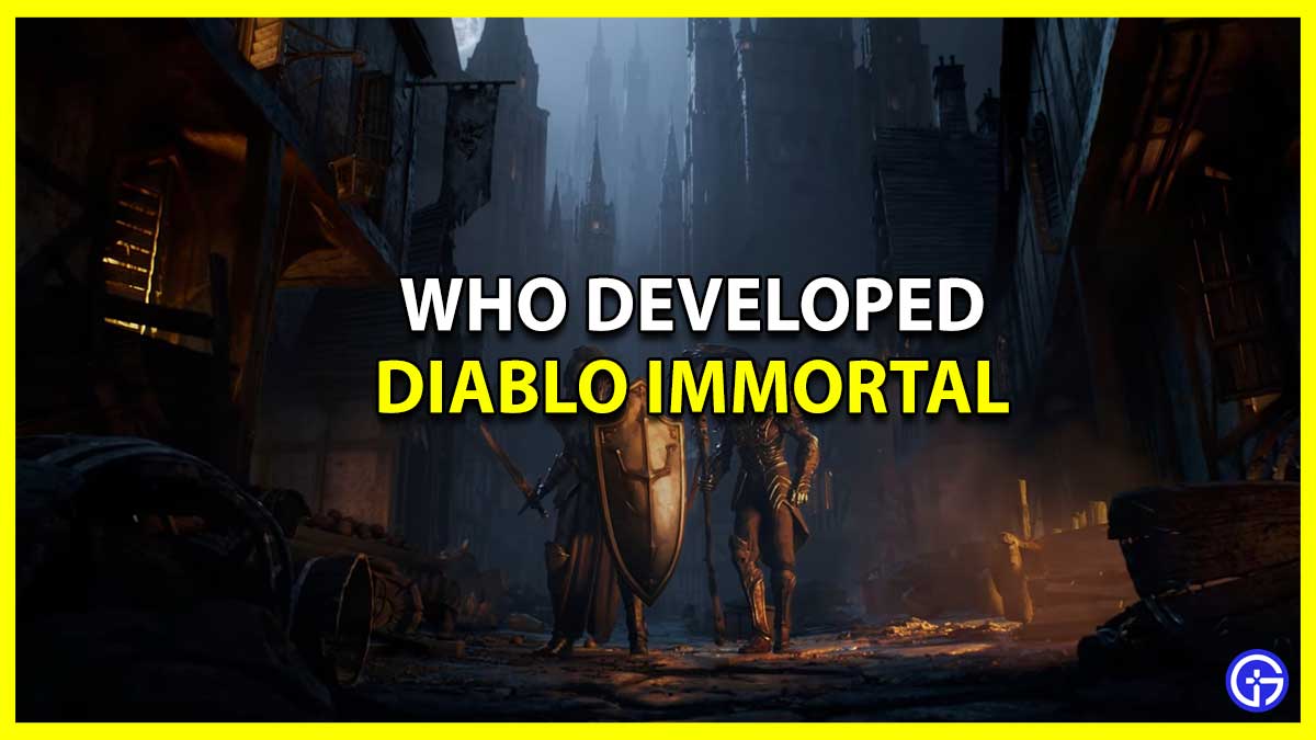Who Developed Diablo Immortal