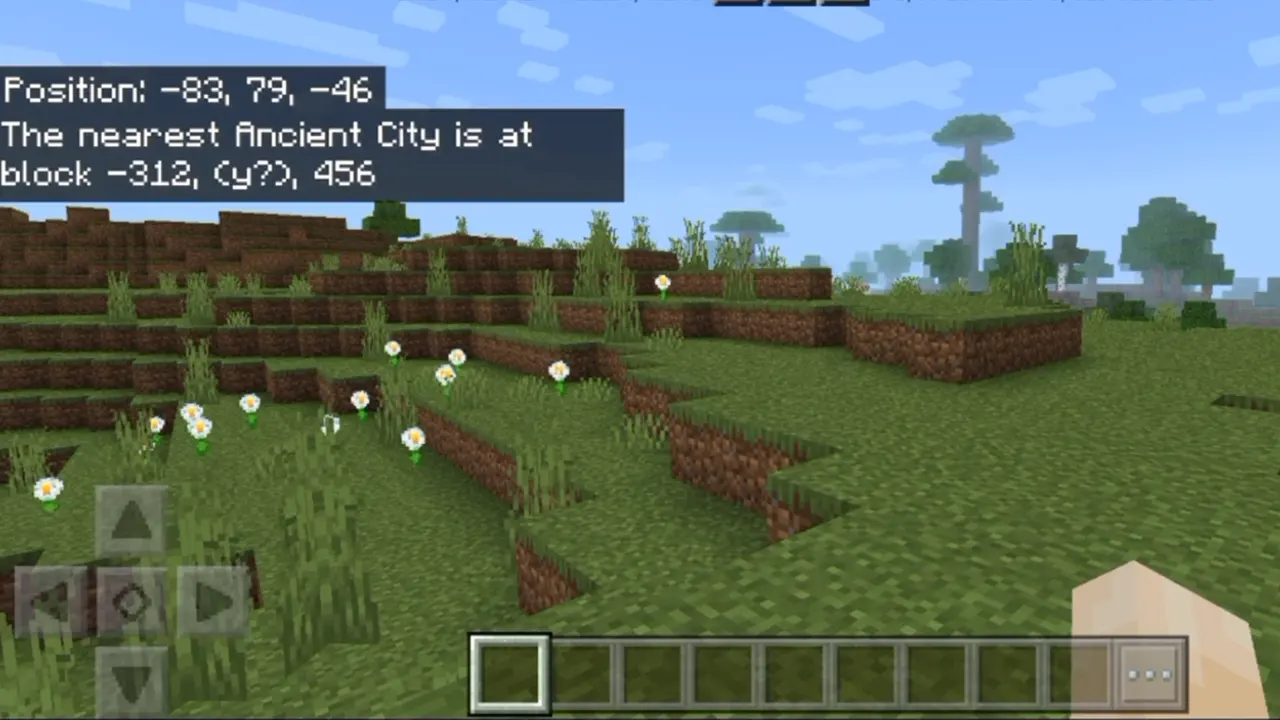 reaching Ancient City in Minecraft easily by using Cheats