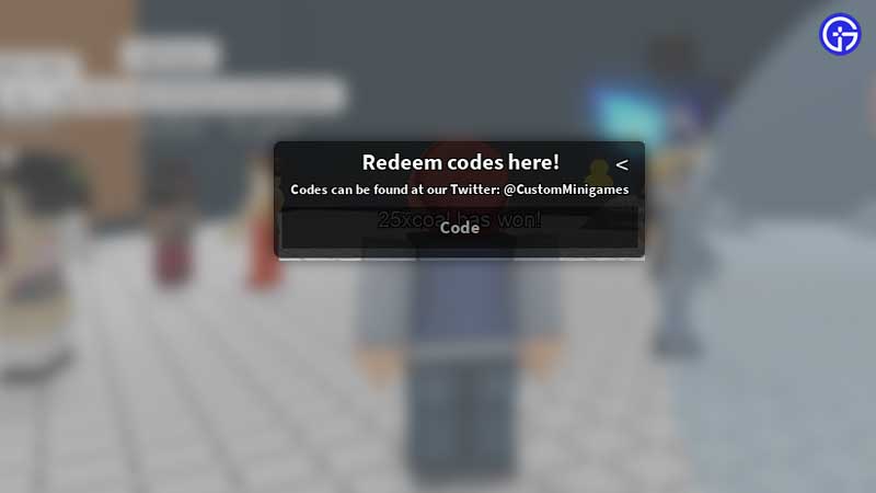 code redemption custom minigames