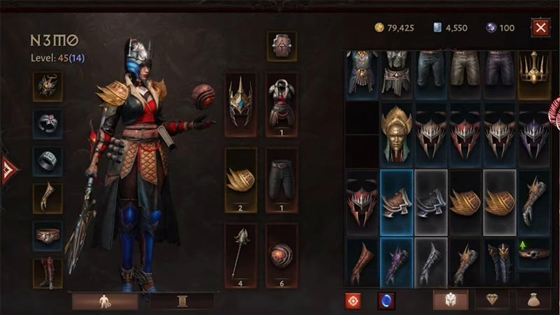 how to upgrade legendary gear and weapons in diablo immortal
