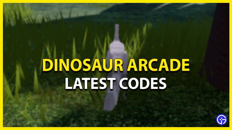 dinosaur arcade codes latest working