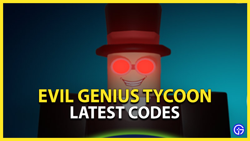 evil genius tycoon codes latest working
