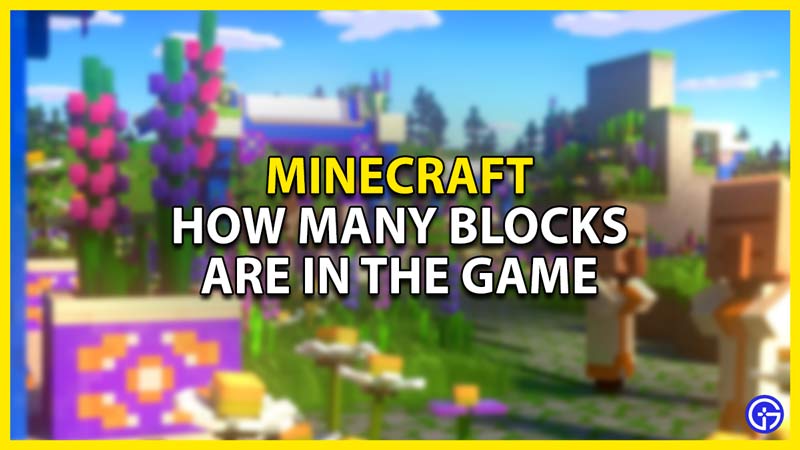 how many blocks are in minecraft
