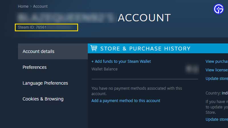 how to locate steam id