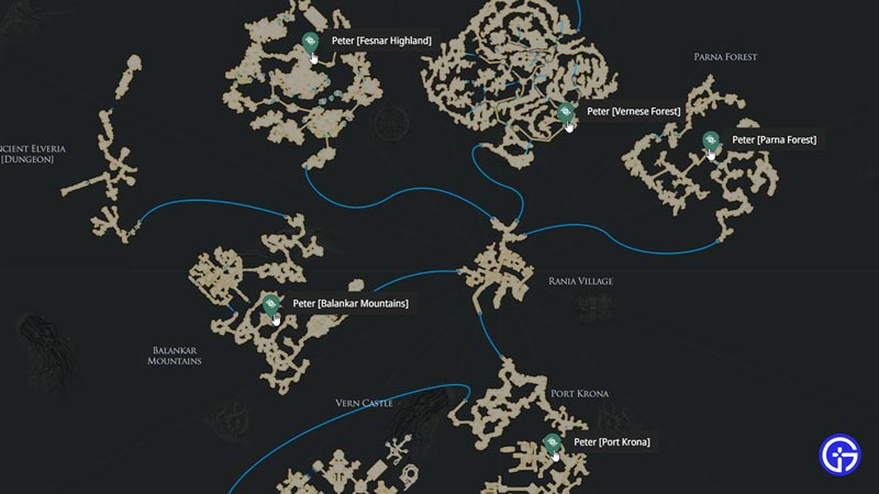 All Wandering Merchant Locations In Lost Ark & Spawn Times