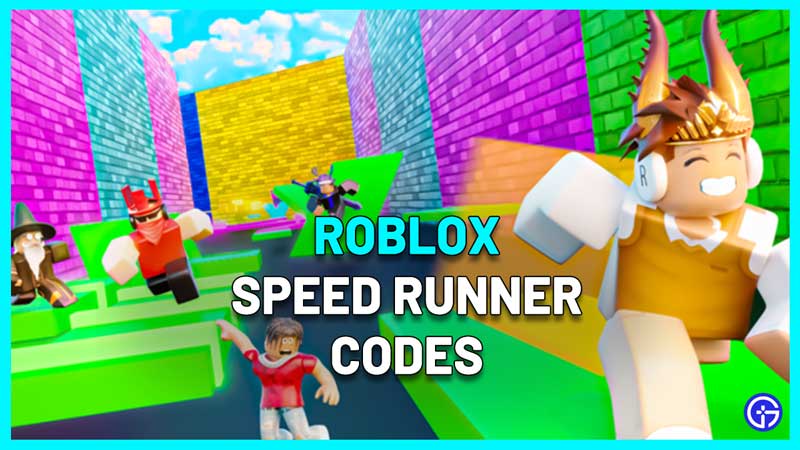 roblox speed runner codes