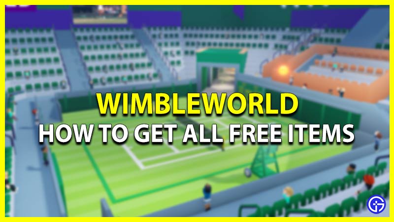 roblox wimbleworld free items
