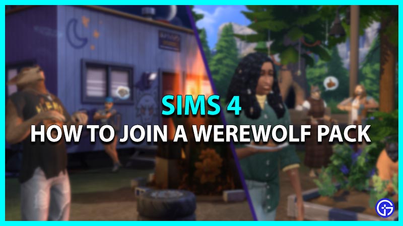 sims 4 how to join werewolf pack