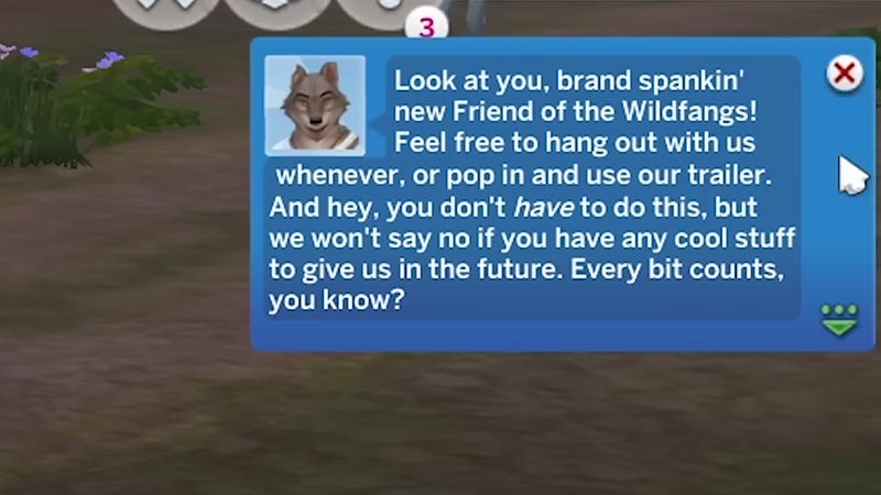 sims 4 join werewolf pack 