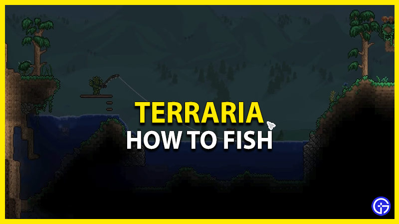 how to fish terraria