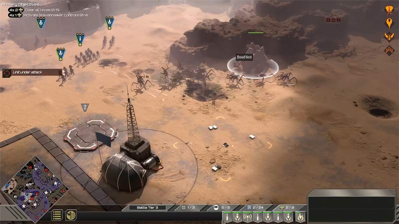 units starship troopers terran command