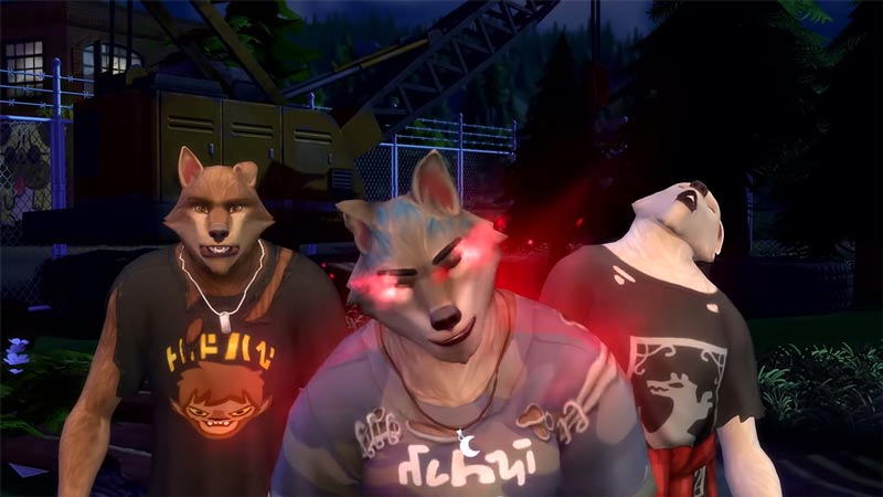 werewolf fated mates sims 4