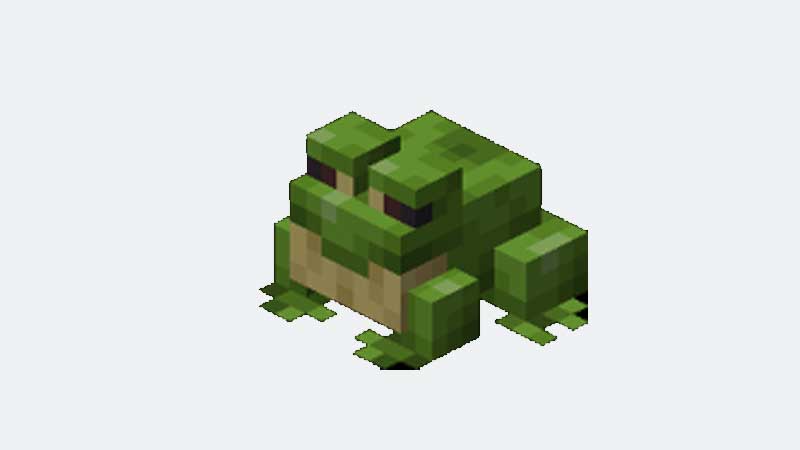 what do frogs eat and do in minecraft