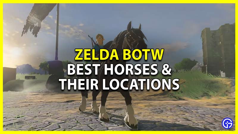 zelda botw best horse