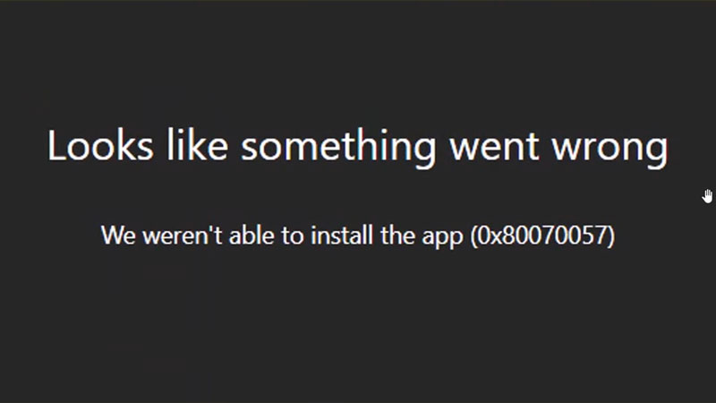Fix Error Code 0x80070057 We Werent Able to Install the App in Minecraft