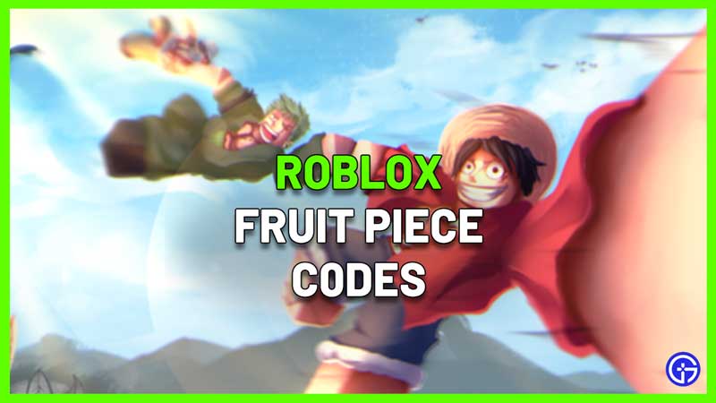 All Roblox Fruit Piece Codes