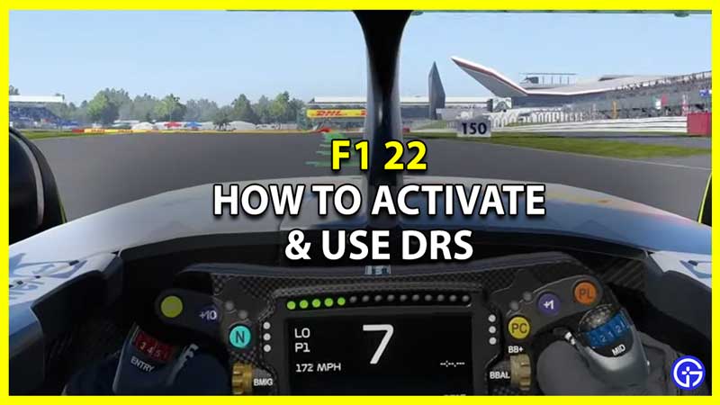 How to Activate and Use DRS in F1 22