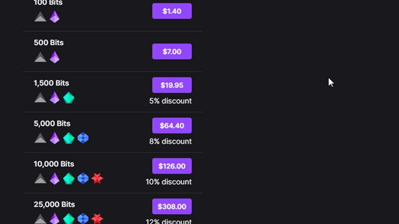 How to Buy Twitch Bits and What are they Worth