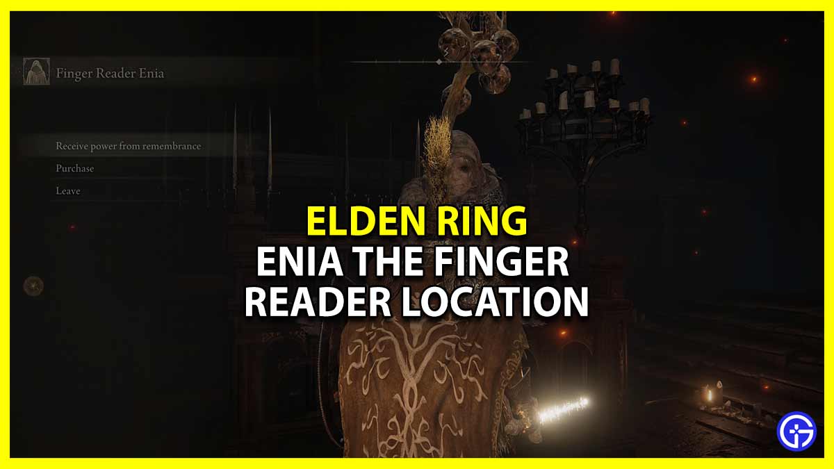 How to Find the Location of Enia in Elden Ring