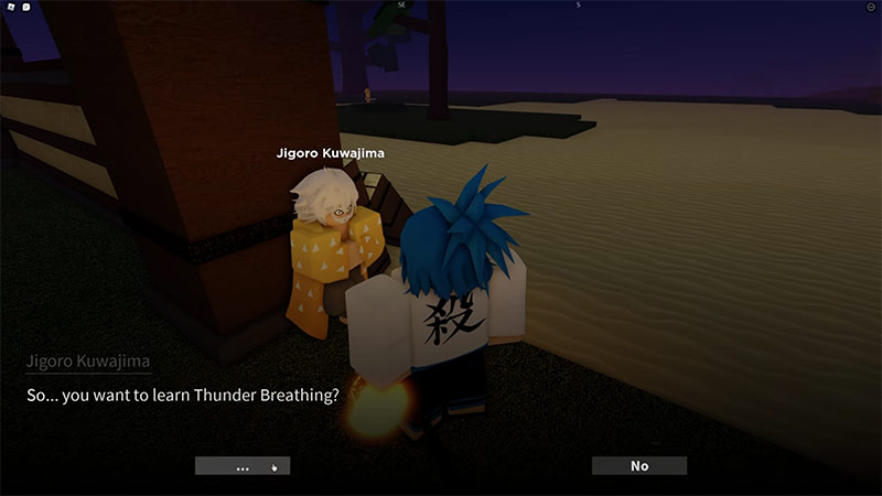 How to get Thunder Breathing in Project Slayers