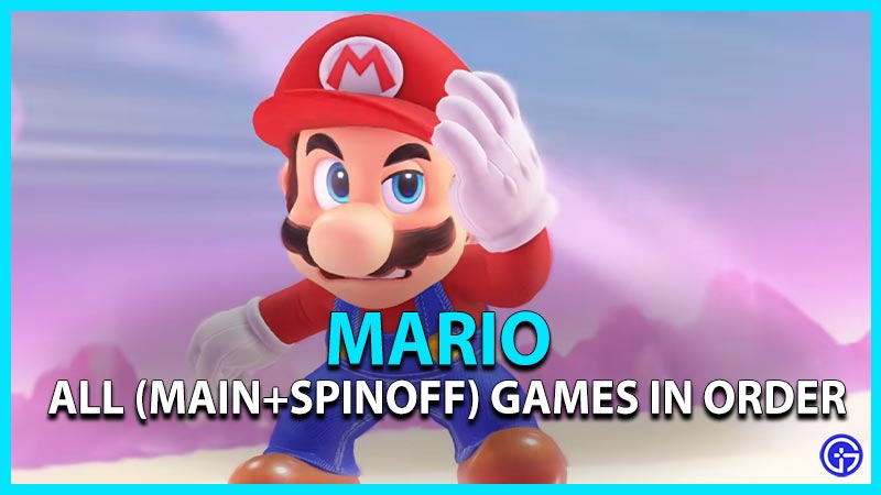 Mario Games in Order