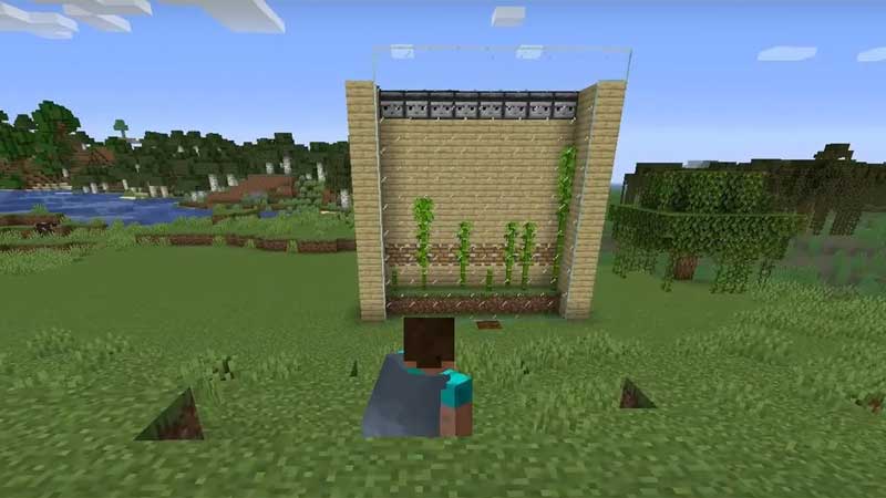 Minecraft Bedrock Edition Make Bamboo