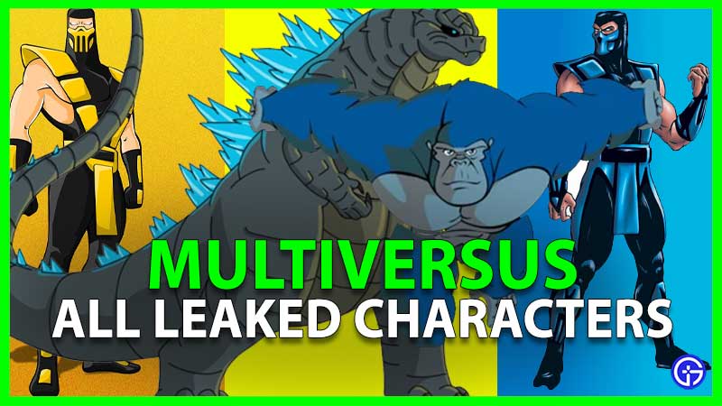 Multiversus All Leaked Characters Coming in Future