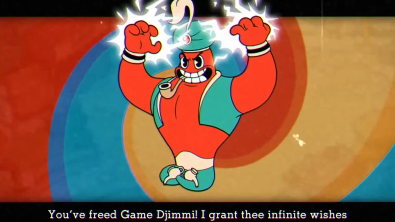 activate game djimmi cuphead